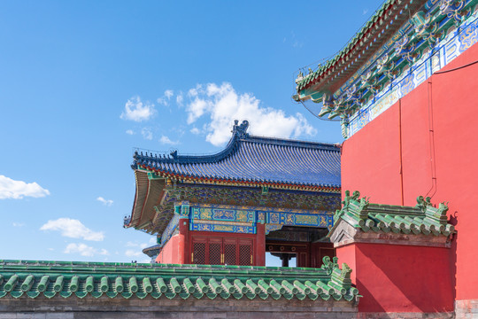 北京天坛建筑风景