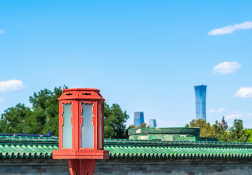 北京天坛建筑风景