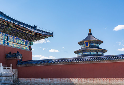 北京天坛建筑风景