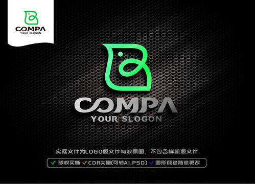 B字母鳥LOGO