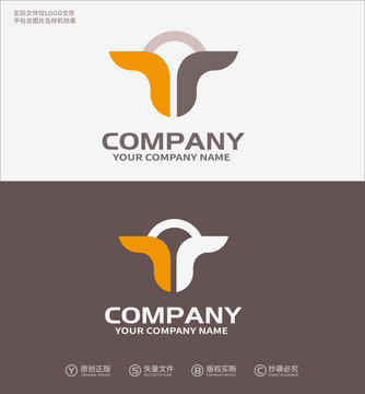 牛logo牧场logo