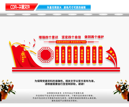四個(gè)意識四個(gè)自信兩個(gè)維護(hù)