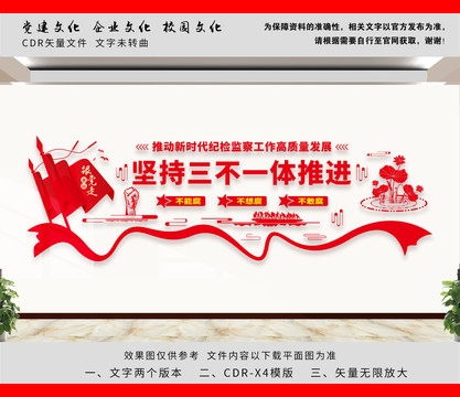 堅持三不一體推進