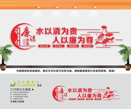 廉潔文化展板