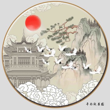 閣樓裝飾畫