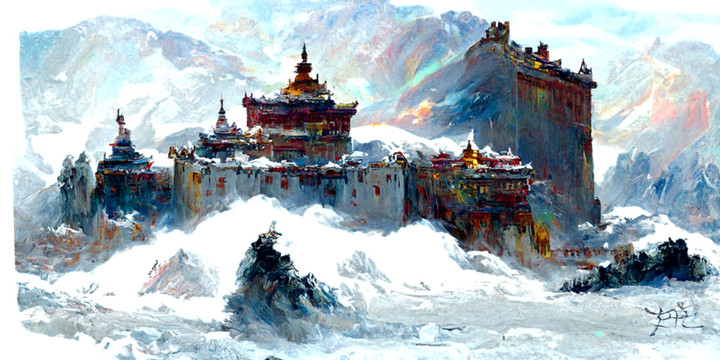 雪山城堡