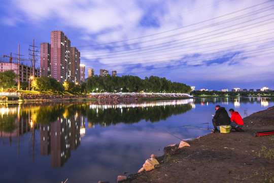 长春夜景