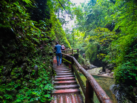 龙隐峡栈道