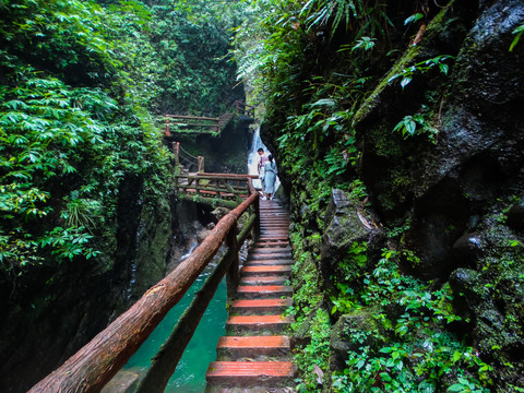 龙隐峡栈道