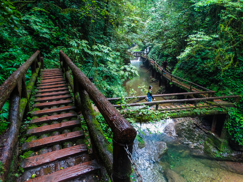 龙隐峡栈道