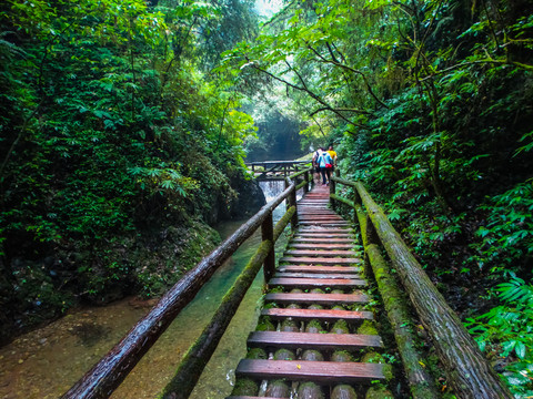 龙隐峡栈道