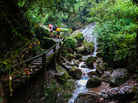 龙隐峡栈道