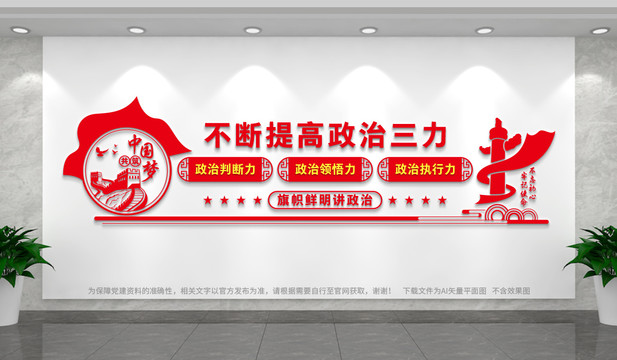 不斷提高政治三力