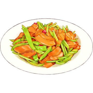 中國風(fēng)傳統(tǒng)文化之辣椒炒肉