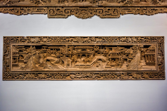 南京博物院清代人物砖雕门楼