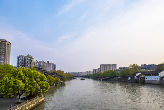 杭州京杭大运河风光