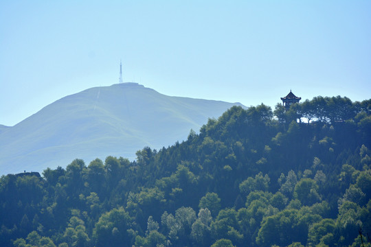 二郎山风光