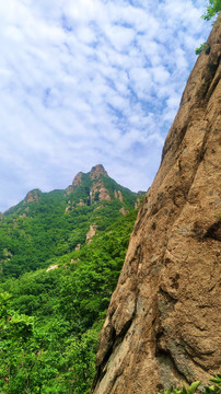 丹东五龙山内景色