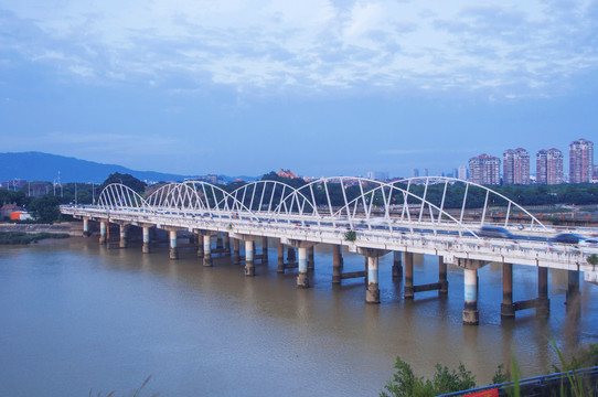 泉州笋江大桥全景