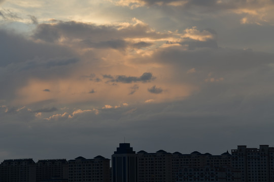 海拉尔夜景