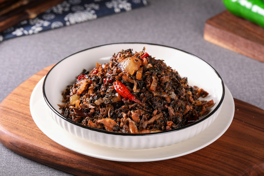 梅干菜炒臘肉