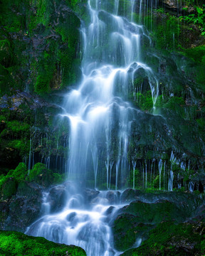 青苔溪水慢門(mén)