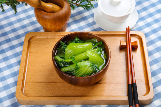 清香可口芥菜汤