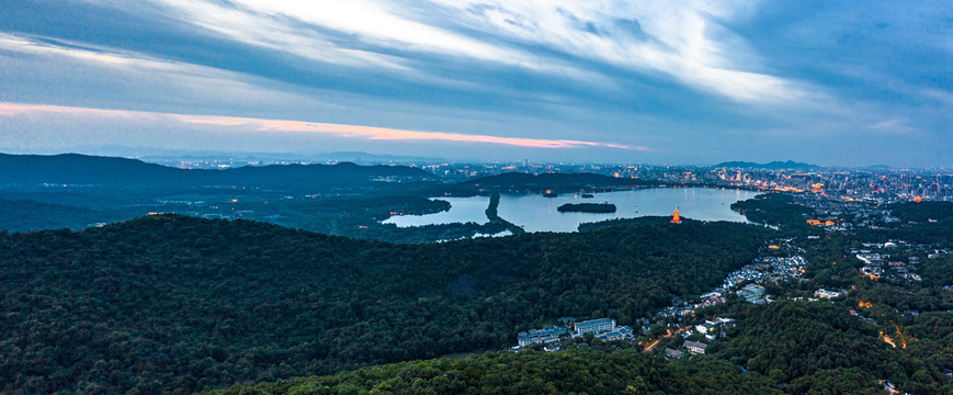 西湖全景