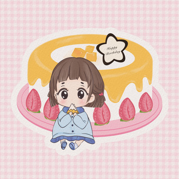 生日貼紙圖案