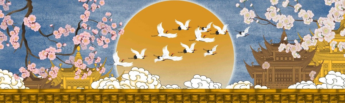 梅花閣樓花鳥