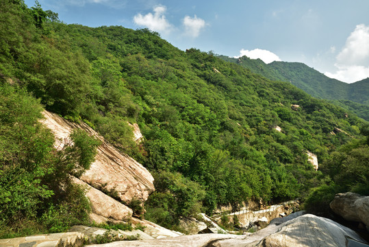 河北石家庄平山县藤龙山风景区