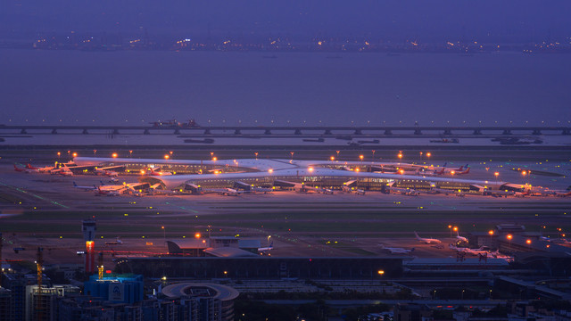 深圳机场夜景