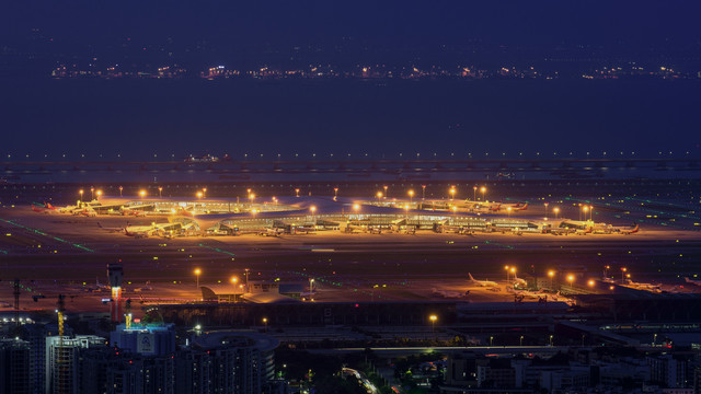 深圳机场夜景