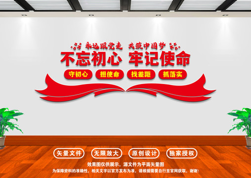 不忘初心牢記使命