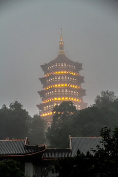 杭州的雷峰塔