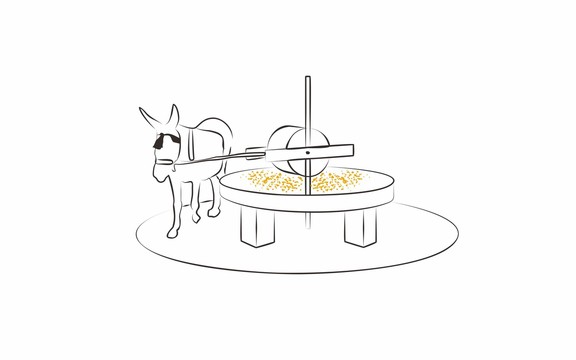 驢拉磨