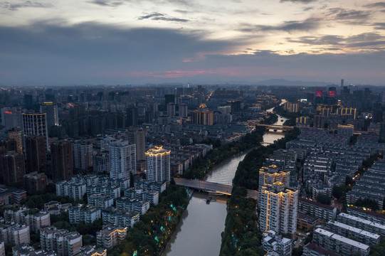 浙江杭州市拱墅区武林门大运河