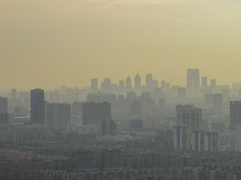 江苏苏州东太湖湖滨新城风光