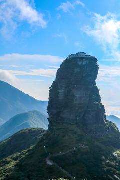 中国贵州铜仁梵净山奇石