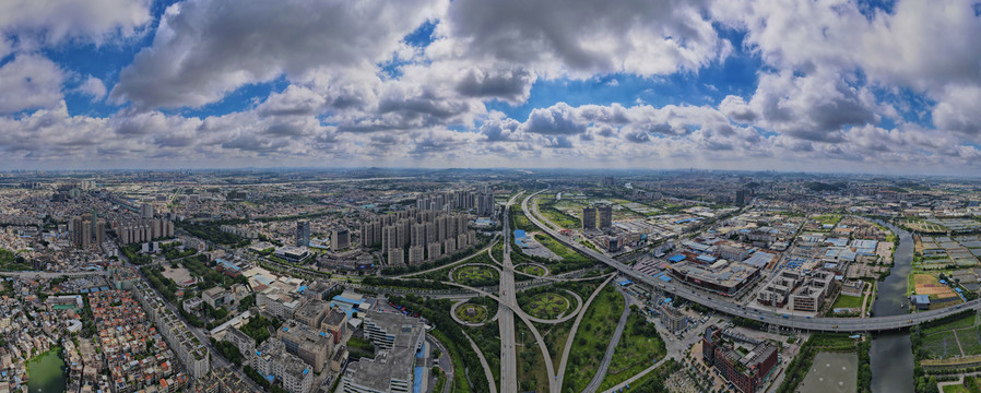 顺德立交桥全景