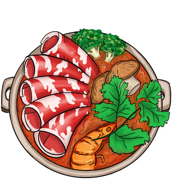 火鍋肉卷卷