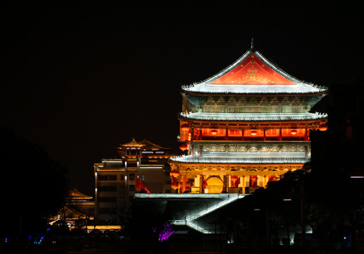 西安城市夜景