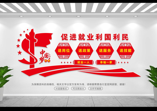 就業(yè)形象墻