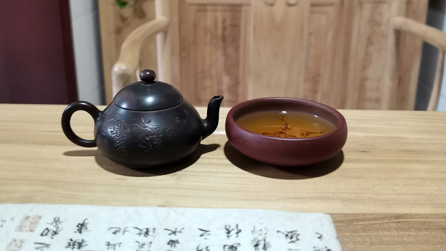 茶壶茶杯