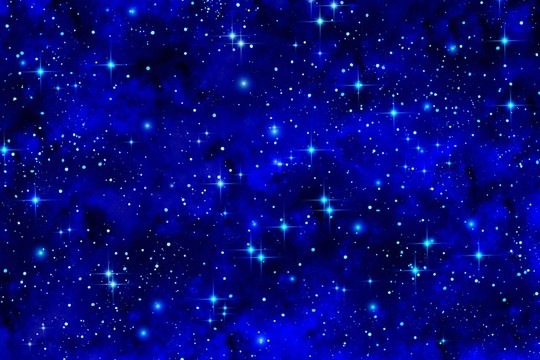 藍(lán)色星空背景
