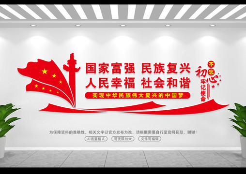 中國夢形象墻