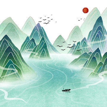 山水畫