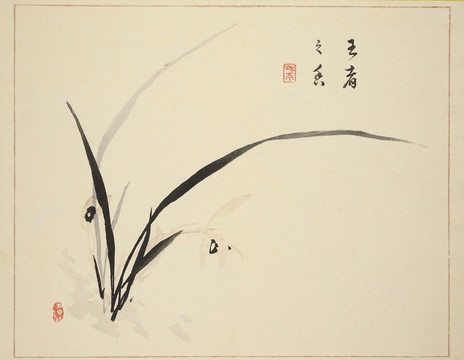 王者之香蘭花裝飾畫