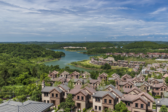 绵阳仙海景区别墅群