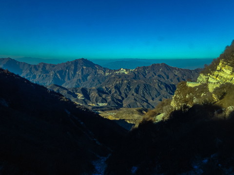 河北涞源县白石山